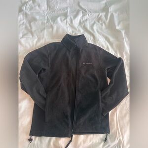 Columbia Charcoal Full-Zip Fleece Jacket